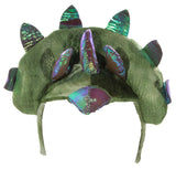 Costume Accessory Kit - Triceratops Dinosaur Headband Headpiece With Tail