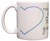 The Best Dads Get Promoted To Grandpa 11oz Coffee Mug with Hearts