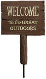 Ganz Collectible Fairy Garden 3.5" Great Outdoors Signs