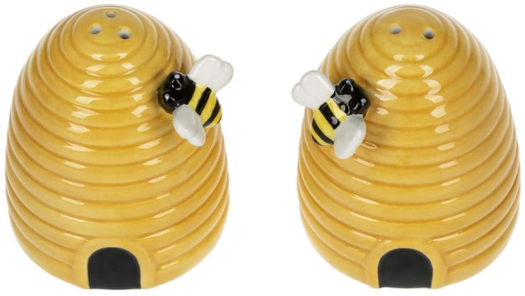 Kitchen Salt & Pepper Shakers Bees Pottery – It's All About Bees!