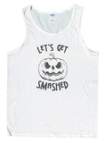Men's Funny Halloween Let's Get Smashed Tank Top