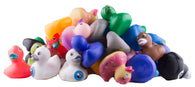 2 Inch Rubber Ducks - Bag of 50 Assorted Mini Rubber Duckies Series 2