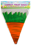 Easter Party Favors- Set Of 15 Carrot Shaped Treat Gift Bags