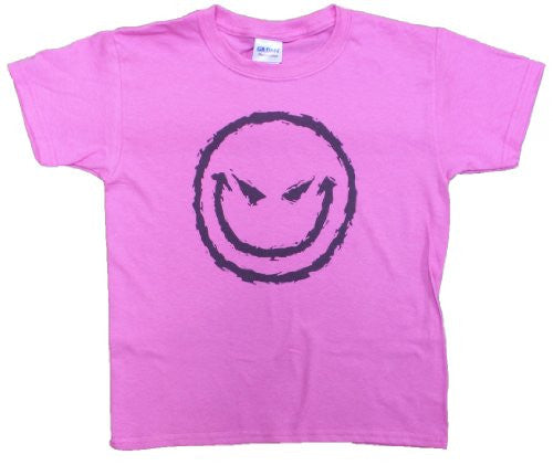 Gildan Evil Smiley Face Youth T-Shirt (Sizes 4-20)