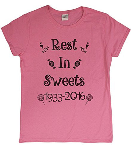 Ladies Gene Wilder Tribute "Rest In Sweets" T-Shirt