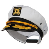 Jacobson Hat Company Men's Adult Yacht Cap w/ Scrambled Eggs