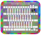 Mouse Mats Mac Adobe Shortcut Cheat Sheet Sublimated Mouse Pad