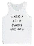 Men's Gene Wilder Tribute "Rest In Sweets" Tank Top