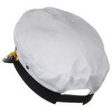 Jacobson Hat Company Men's Adult Yacht Cap w/ Scrambled Eggs