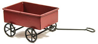 Ganz Collectible Fairy Garden 2.5 Inch Red Wagon with Handle