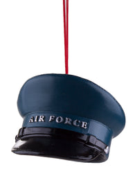 Christmas/ Everyday Ornament- Airforce Hat