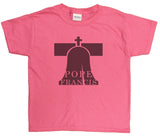 Unisex Kids 4-20 "Pope Francis" Commemorative Youth T-Shirt