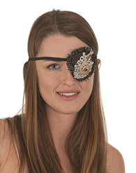 Halloween Costume Accessory - Ladies Deluxe Steampunk Eye Patch