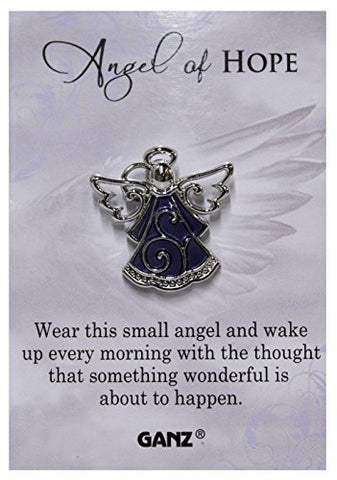 Ganz Angel of Hope Tac Pin with Story Card