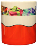 Santa's Gift Bag Wrap Around Christmas Holiday 11oz Coffee Mug