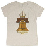 Ladies Philadelphia 2015 Pope Liberty Bell Commemorative T-Shirt
