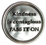 The Kindness Coin Double Sided Pocket Charm with Story Card