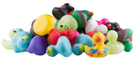 2 Inch Rubber Ducks - Bag of 50 Assorted Mini Rubber Duckies Series 1