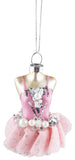 Blown Glass Ballerina Ballet Dress Christmas/ Everyday Ornament