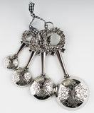 Attractive Bunny Rabbit & Butterfly Ornate Measuring Spoon Set