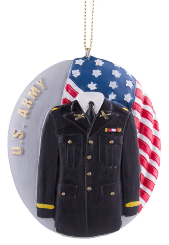 Support Our Troops US Military Uniform Ornament- Army