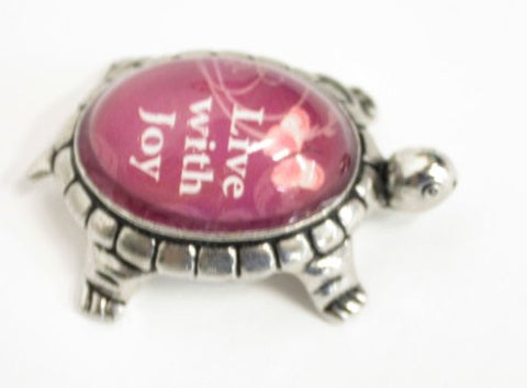 1.5 Inch Lucky Turtle Figurine - Live With Joy