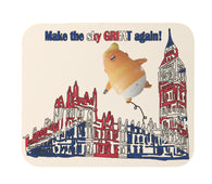 Make the Sky Great Again Trump Balloon Funny Heavy Duty Mouse Pad