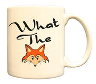 What The Fox Funny Play On Words 11oz Coffee Mug