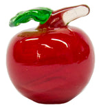 An Apple For My Teacher Miniature Glass Apple Pocket Charm