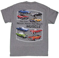 Chevrolet Chevy Never Too Much Muscle Officially Licensed  Men's T-Shirt