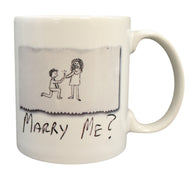 Heartwarming Gum Wrapper Commercial Inspired Marry Me 11oz Coffee Mug