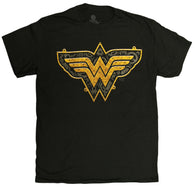 DC Comics Steampunk Wonder Woman Logo Men's T-Shirt