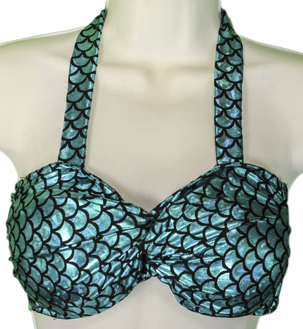 Forum Novelties Mermaid Halter Style Bikini Top