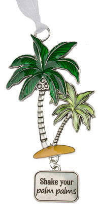 Life is a Breeze Inspirational Zinc Ornaments -Shake your palm palms