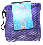 Mesh Seashell Collection Bag (12 inches x 12 inches) with Shell Identification Guide