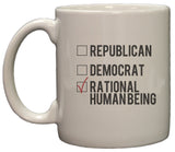 Funny Political I Am A Rational Human Being 11oz Coffee Mug