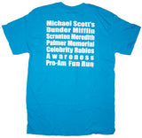 Men's The Office Michael Scott's Fun Run Double Sided Licensed T-Shirt