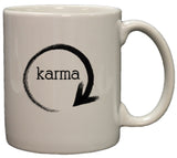 What Groes Around Comes Around Karma 11oz Coffee Mug