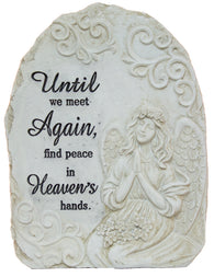 7.5 Inch tall Polystone Memorial Stone "Until We Meet Again…"