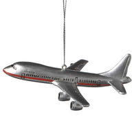 4.25" Commercial Airliner Resin Hanging Tree Ornament - by Midwest-CBK