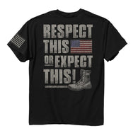 Buck Wear Respect This Men's T-Shirt
