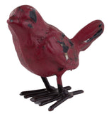 Super Cute Mini Cast Iron Bird Figurine In Choice Of Color (Parent)
