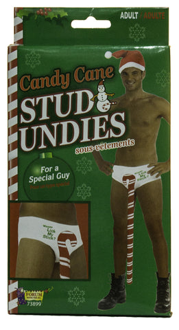 Candy Cane Stud Undies - $8.99 : , Unique Gifts and