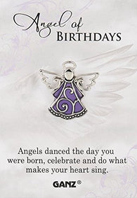 Ganz Pin - Angel of Birthdays "Angels danced the day you were born, celebrate and do what makes your heart sing."