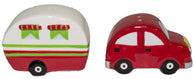 Camper and Car Salt and Pepper Dolomite Shaker Set