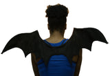 Halloween Costume Accessory Bat Wings with Elastic Straps