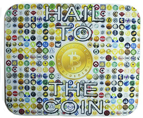 Hail To The Coin Crypto Currency Mouse Pad