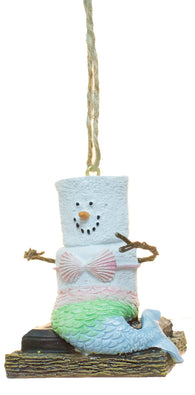 S'mores Mermaid Christmas/ Everyday Ornament