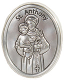 Zinc Patron Saints Pocket Charms, Choose From 12 Different Saints