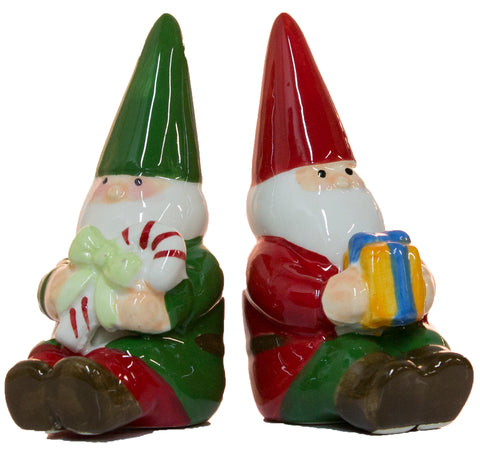 Midwest CBK Christmas Gnomes 3.5 Inch Tall Salt & Pepper Set